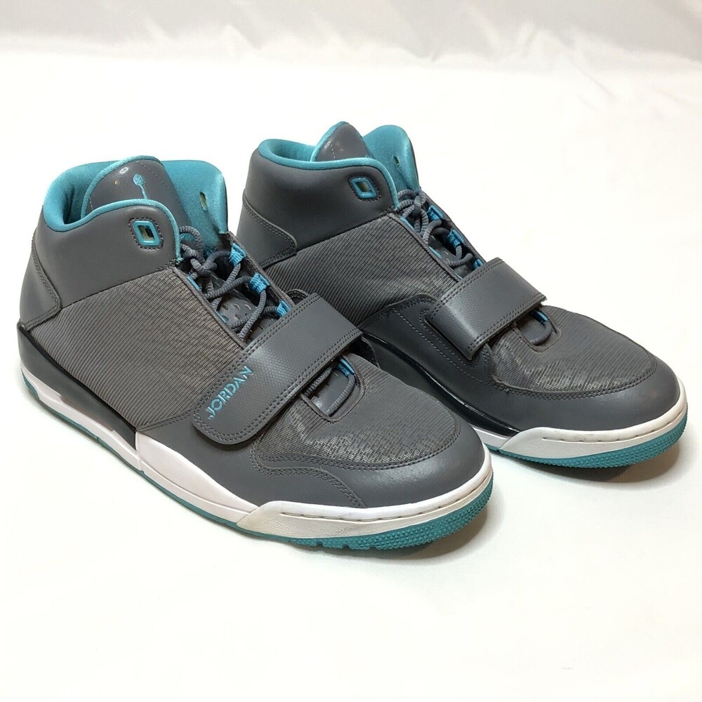 Nike Air Jordan V IV III 543 Sz 11 Shoes Flight Club Retro Blue Gray 602661-015